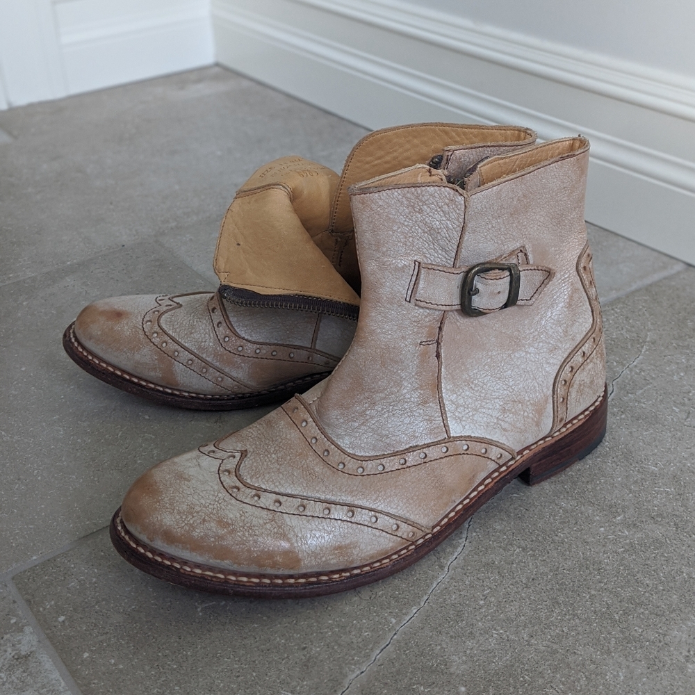 Bed Stu short boots, 8.5